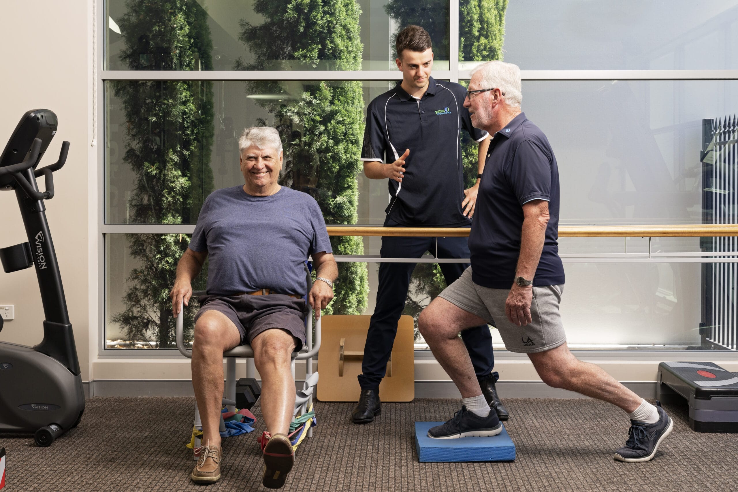 A physiotherapy session for the GLA:D arthritis program in Adelaide, focusing on joint pain relief and mobility improvement